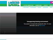 Tablet Screenshot of linbergpark.nl